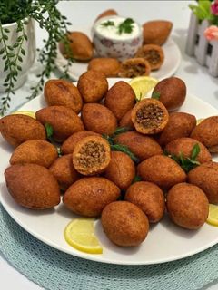 صورة لوصفة كبة برغل مقلية