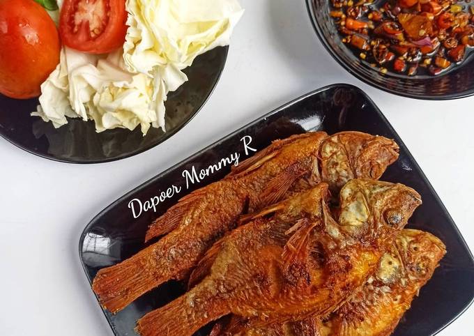 Resep Ikan Nila Goreng Sambal Kecap Oleh Nurul Hikmah - Cookpad