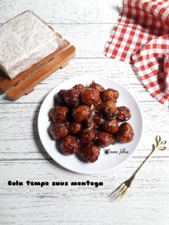 Foto resep Bola tempe saus mentega