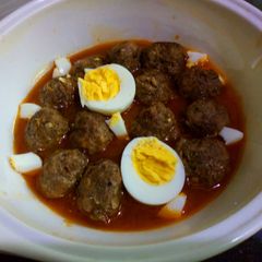 A picture of Mutton kofta salen.