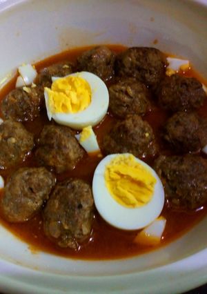 A picture of Mutton kofta salen.