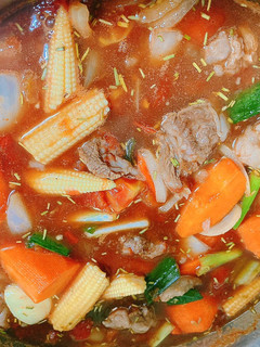 番茄牛肉湯 拌飯 湯麵 都可🥰 的食譜成品照片