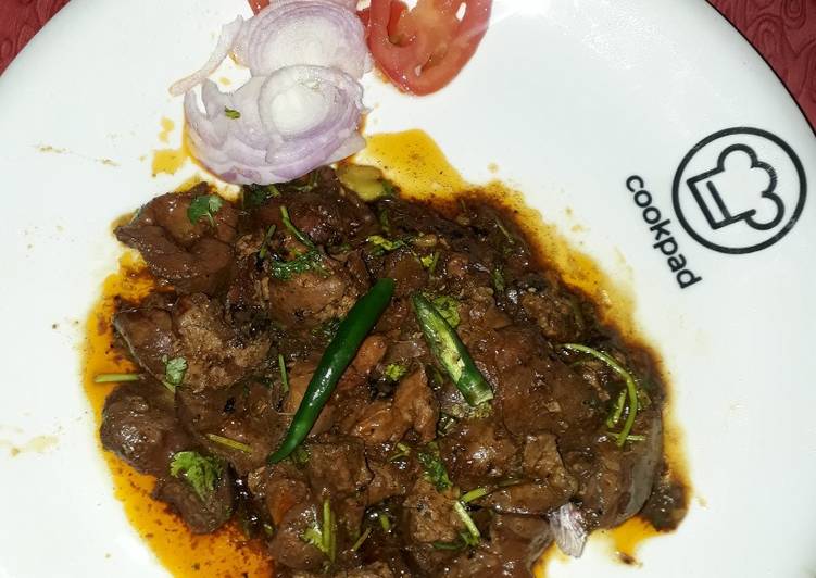 Recipe of Tawa kaleji