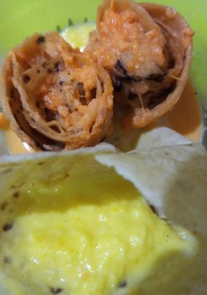 A picture of Rabdi Chapati.