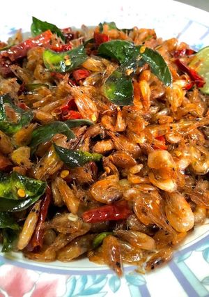รูปของ กุ้งคั่วแซ่บ #รักบ้านเกิด