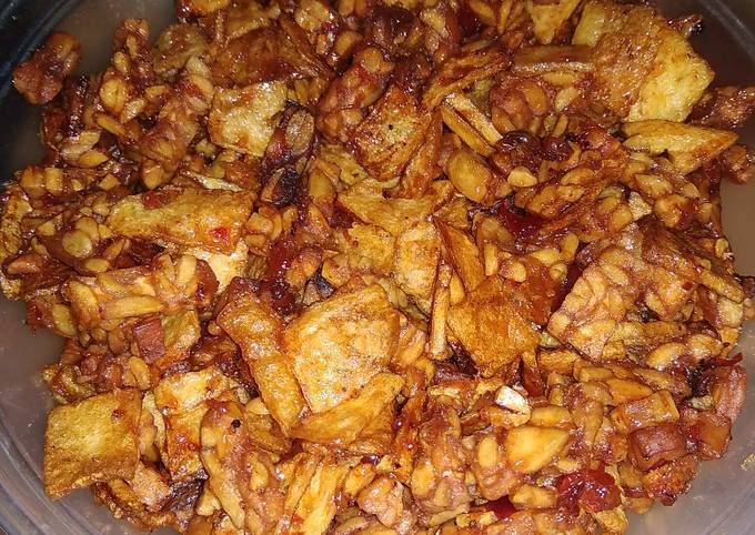 Sambel goreng kering tempe kentang