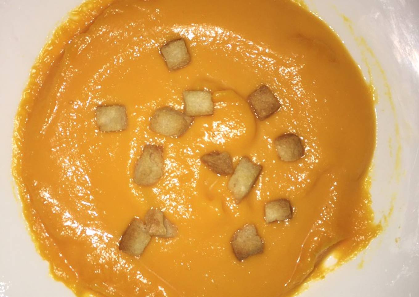 Crema de calabaza