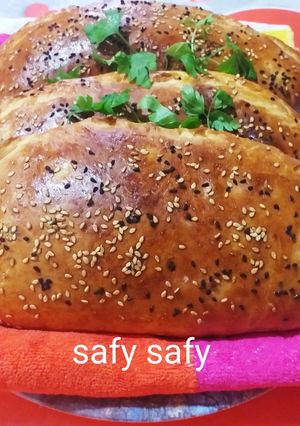 A picture of Alexandrian Hawawshi with Sausage.