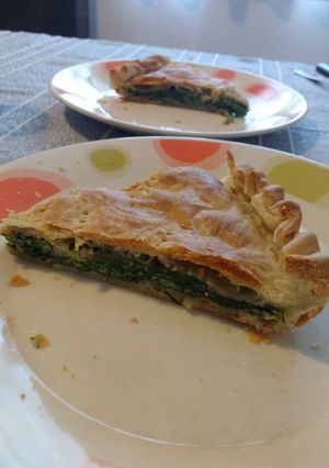 Una foto de Tarta de espinaca súper fácil y rápida