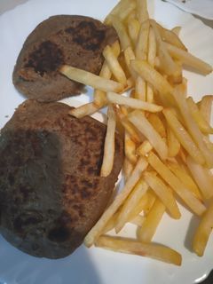 Una foto de Hamburguesas de lenteja (vegan)