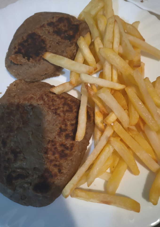 Una foto de Hamburguesas de lenteja (vegan)