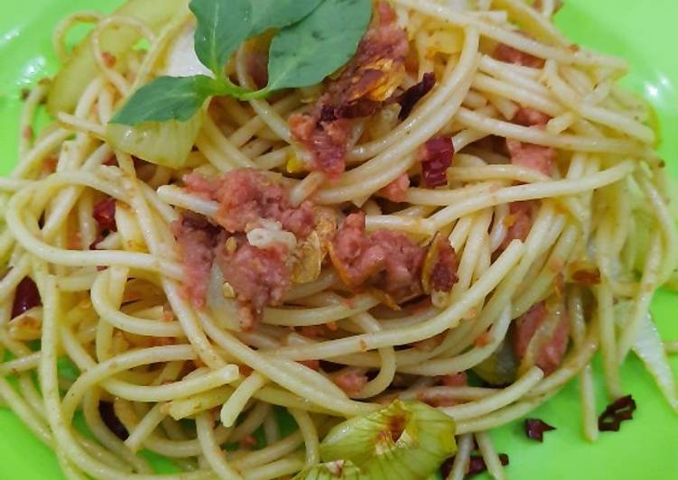 Resep Spaghetti Aglio Olio yang mengenyangkan