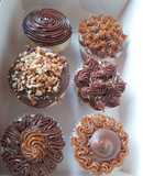 🧁Cupcakes de vainilla rellenos con dulce de leche