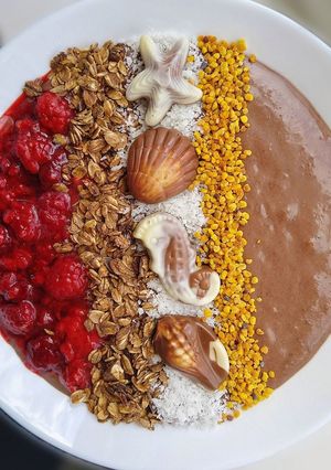 A picture of Chocolate Smoothie Bowl.