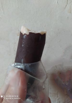 Foto resep Es krim balut coklat