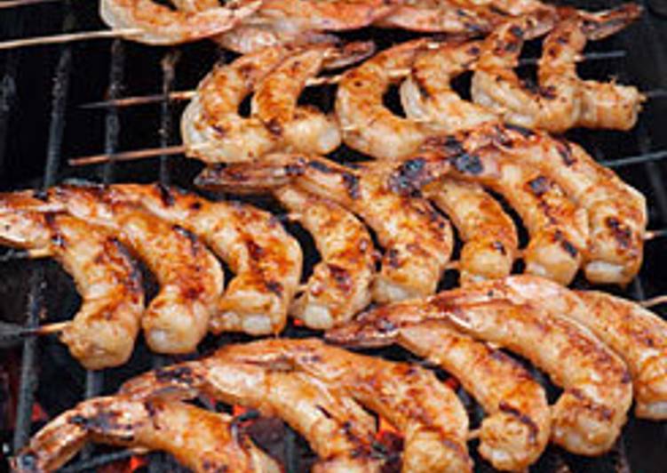 Recipe of Quick Grilled Citrus Shrimp Skewers