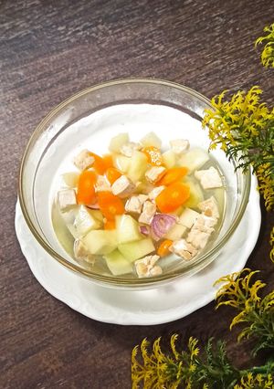 Foto resep Bening Tempe Labu Siam wortel