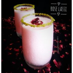 A picture of Rose Lassi.