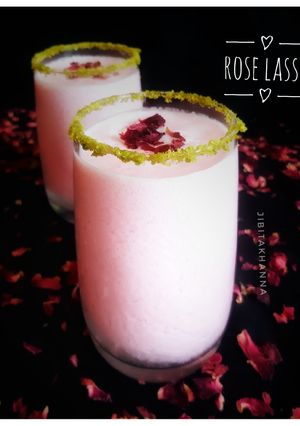 A picture of Rose Lassi.