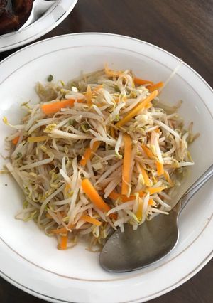 Foto resep Tumis tauge wortel