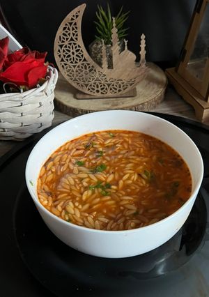 صورة لوصفة شوربة لسان العصفور