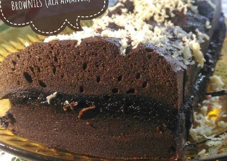 Resep Brownies (ala Amanda) yang Enak Banget
