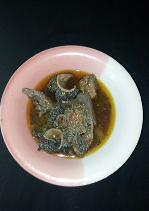 A picture of Pepper soup.