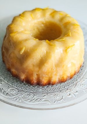 Une photo de Gâteau moelleux au citron