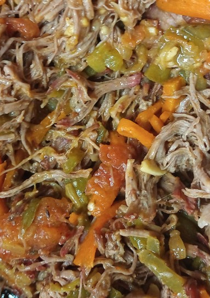 Una foto de Carne mechada