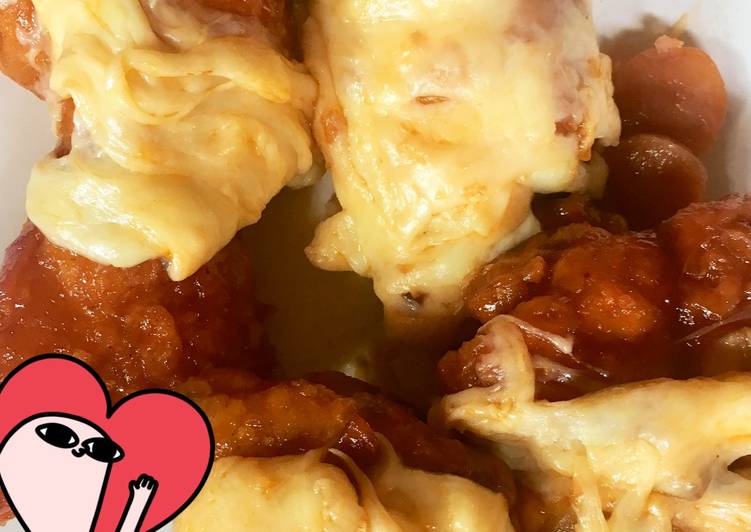 Ikan lilit mozarella