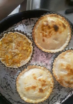 Una foto de Tartitas de verdura (con tapas de empanada)