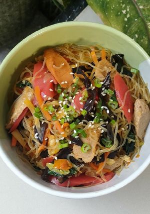 Foto resep Bihun Kecap Jamur Kuping