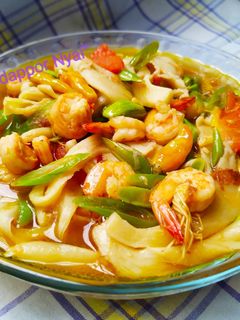 Foto resep Udang Jamur saus Tiram
