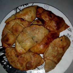 Plantain pie A picture of Plantain pie.