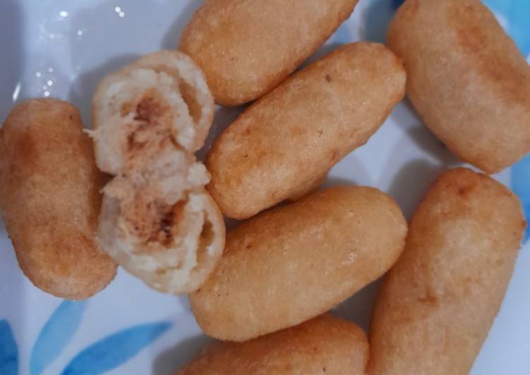 Resep Mudah Keroket singkong Lezat Mantap