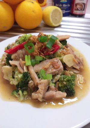 Foto resep Ayam Brokoli Sibuk Sendiri