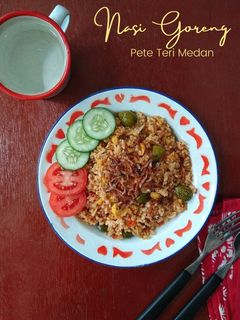 Foto resep Nasi Goreng Pete Teri Medan