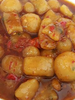 Foto resep Seblak cilok/aci