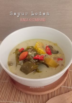 Foto resep Sayur Lodeh Bunga Kecombrang