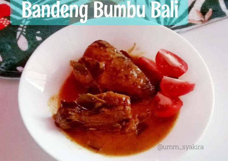 Anti Ribet, Buat Bandeng Bumbu Bali enak