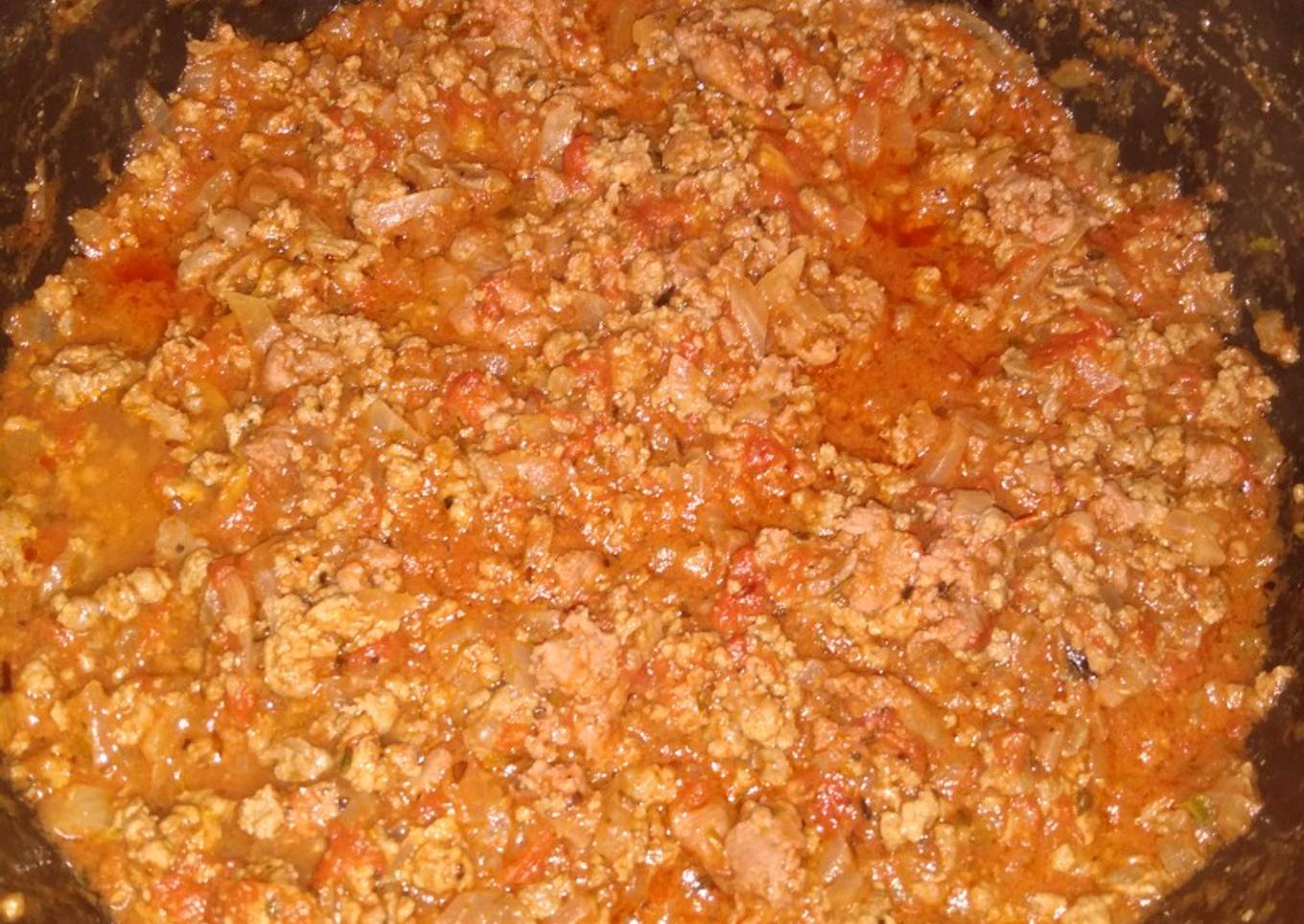 Salsa bolognesa fácil