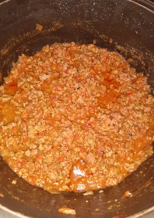 Una foto de Salsa bolognesa fácil