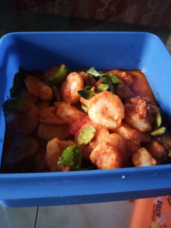 Foto resep Udang pete balado