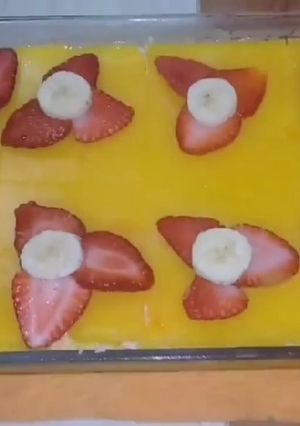 صورة لوصفة كيك بارد ب3 طبقات بمذاق روعة بطريقة شيماء ام براء