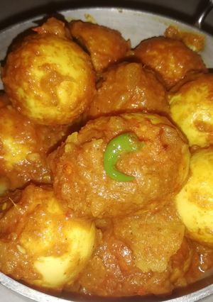 ডিমের কারি রেসিপির প্রধান ছবি