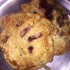 Blueberry Pancakes A picture of Blueberry Pancakes.