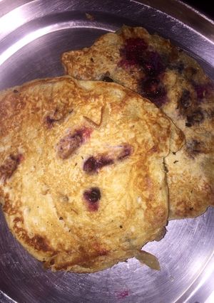 A picture of Blueberry Pancakes.