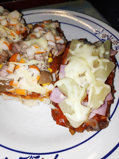 Una foto de Pan pizza
