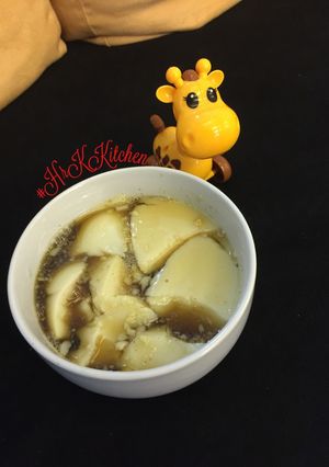 Foto resep Kembang Tahu Kuah Jahe