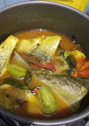 Foto resep Bandeng asam segar kuah kuning